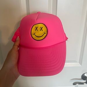 Smiley Face Trucker Hat